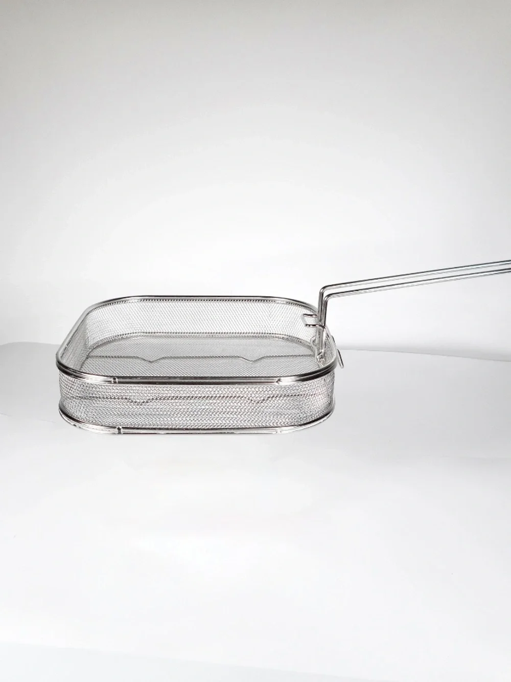 Curtis Stone Easy Lift Mesh Basket Stainless Steel Pasta Boil Vegetable Blanch